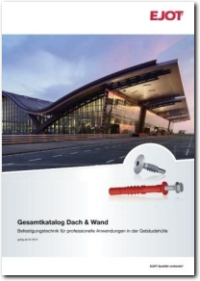 Tető és falszerkezetek, Professzionális rögzítéstechnika az épületburkolatokhoz