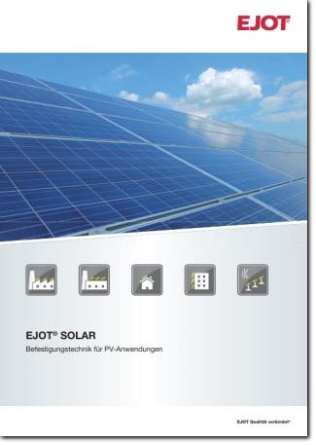 rögzítések a napelem részére, FD szolár EJObar rögzítőelemek